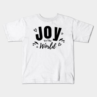 Joy To The World Kids T-Shirt